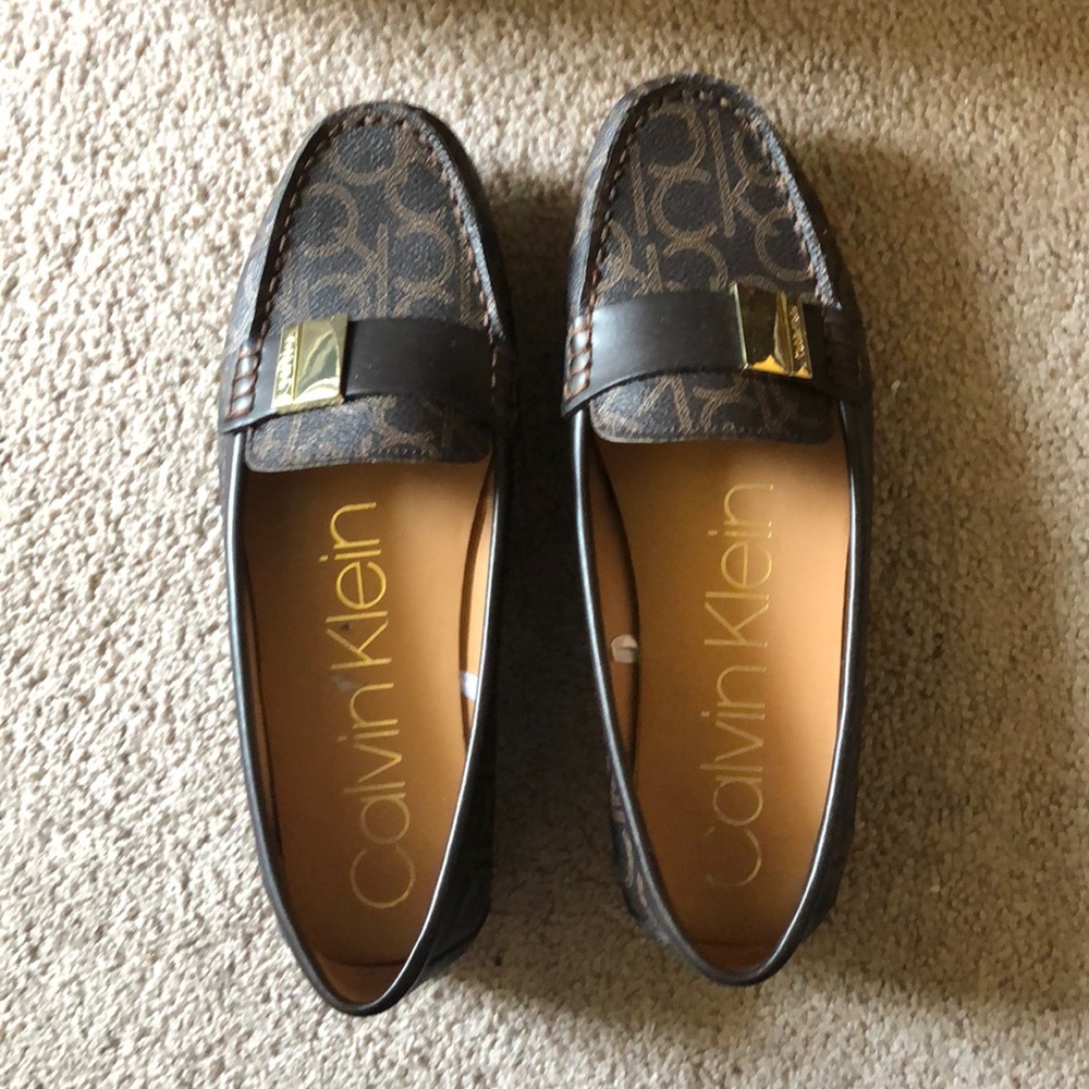 Brand new Calvin Klein flats